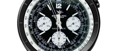 breitling navitimer apple watch face|breitling navitimer best price.